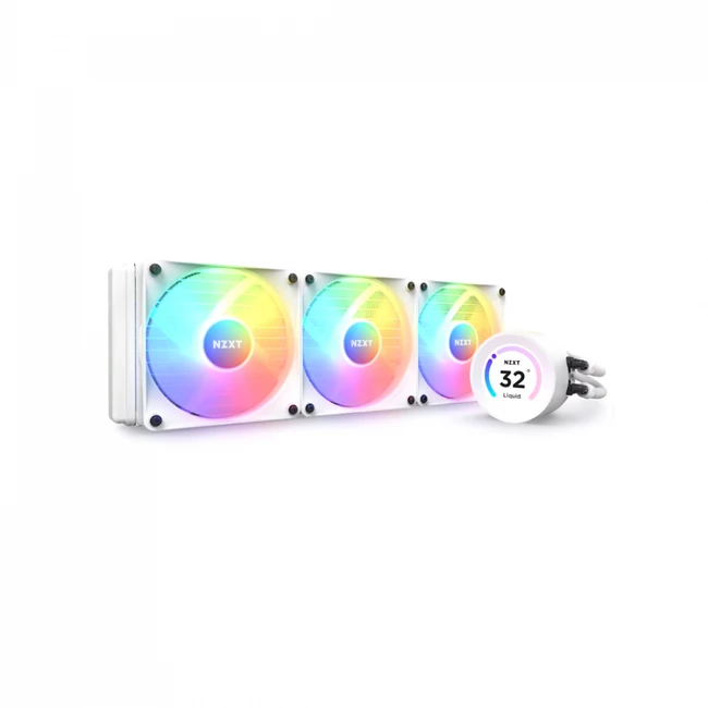 Охлаждение NZXT Kraken Elite 360 RGB RL-KR36E-W1 (Для процессора)