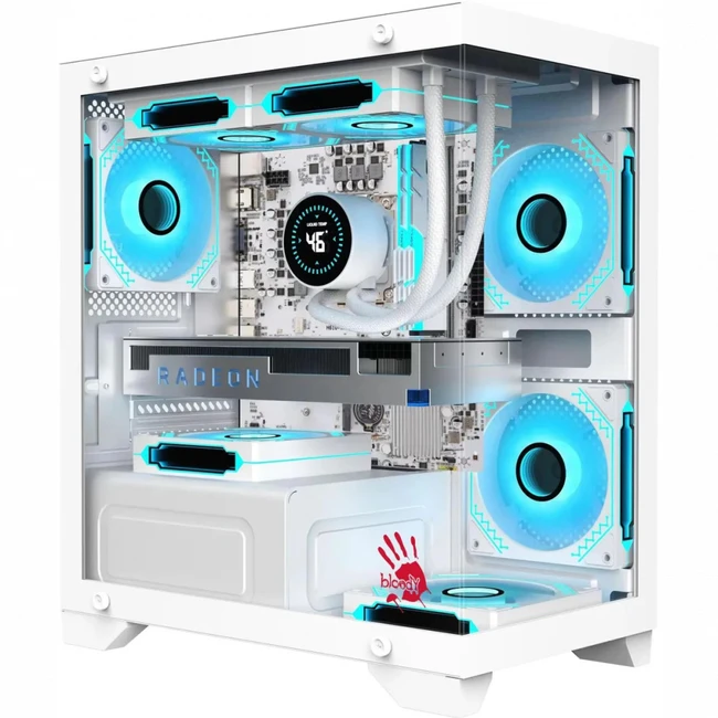 Корпус Bloody BD-CC103-WH (Игровые, Mini-Tower)