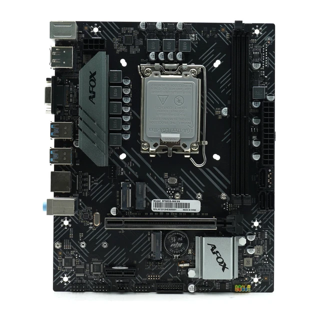 Материнская плата AFOX B760D4-MA5-V2 (Micro-ATX, LGA 1700)