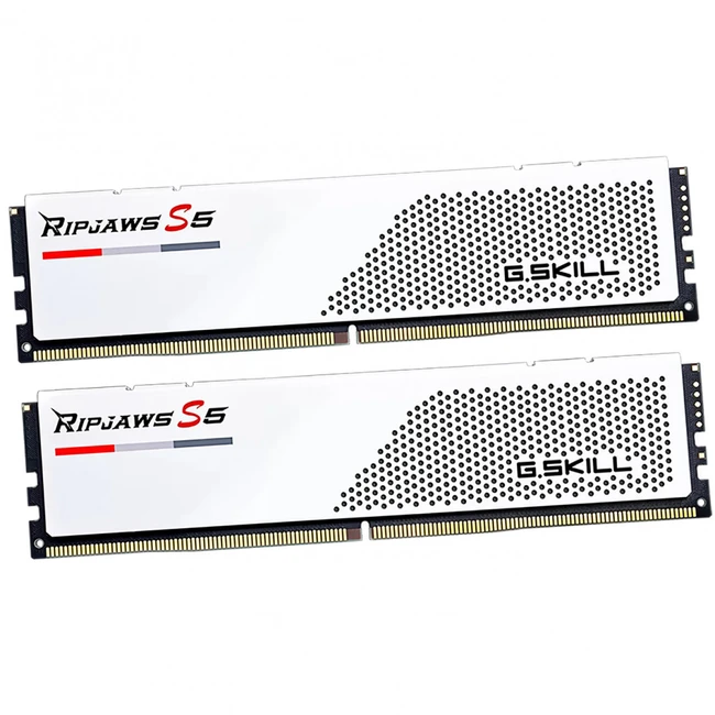 ОЗУ G.Skill RipJaws S5 F5-5600J4645A32GX2-RS5W (DIMM, DDR5, 64 Гб (2 х 32 Гб), 5600 МГц)