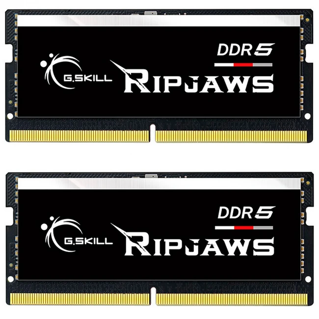 ОЗУ G.Skill RipJaws F5-5600S4040A16GX2-RS (SO-DIMM, DDR5, 32 Гб (2 х 16 Гб), 5600 МГц)