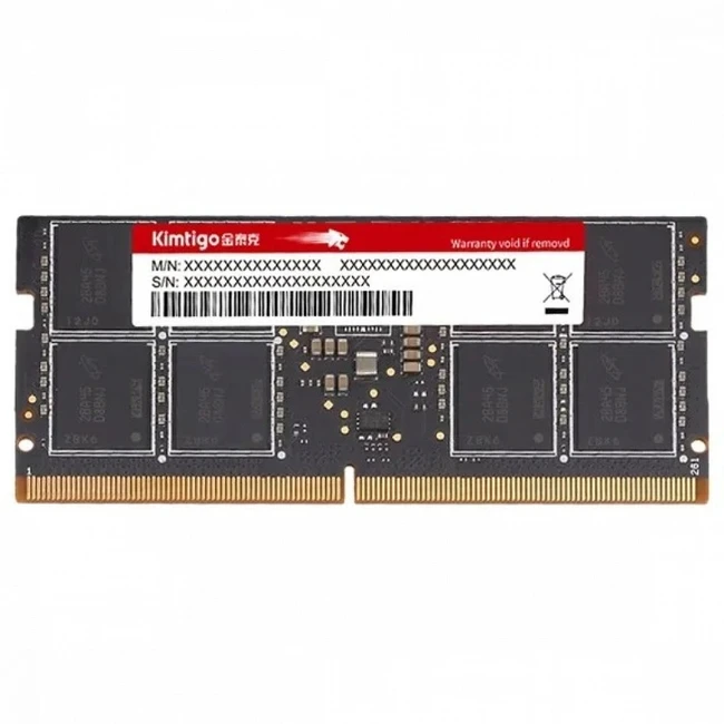 ОЗУ Kimtigo KMLS 8GB 4800 (SO-DIMM, DDR5, 8 Гб, 4800 МГц)