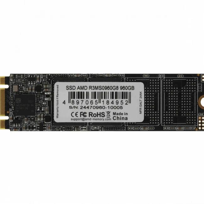 Жесткий диск AMD R3MS0960G8 SSD (твердотельные), 960 ГБ, M.2, SATA