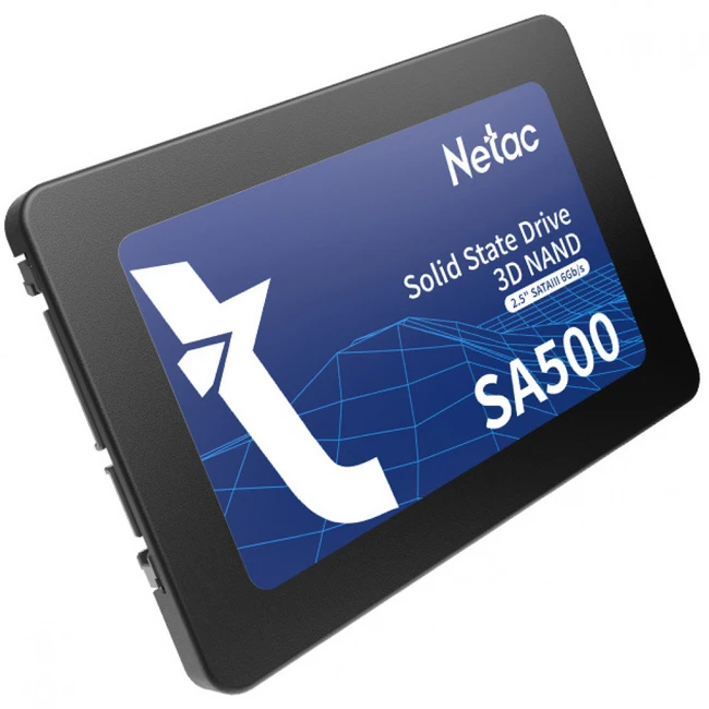Внутренний жесткий диск Netac SA500 (SSD (твердотельные), 240 ГБ, 2.5 дюйма, SATA)