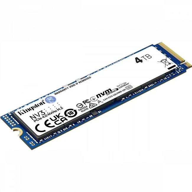 Внутренний накопитель Kingston SNV3/4000G (SSD (твердотельные), 4 ТБ, M.2, PCIe)