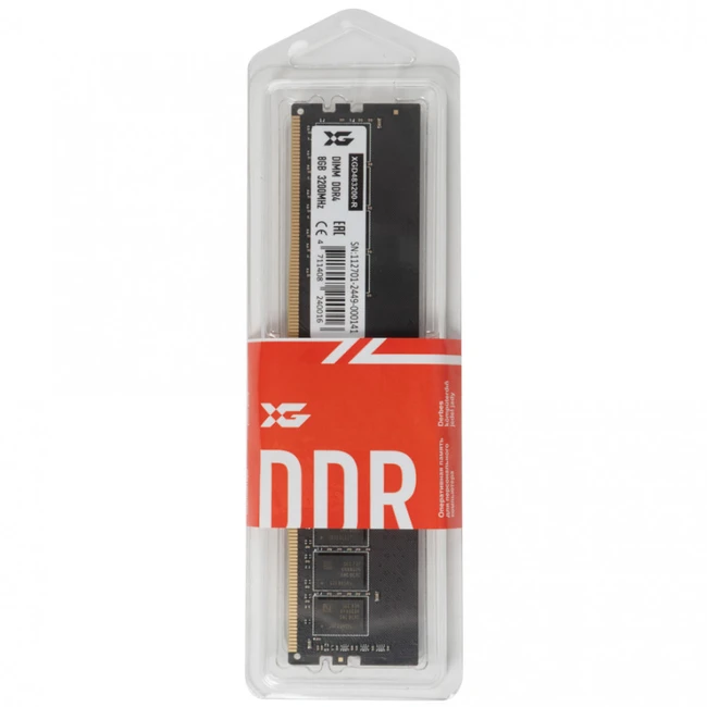 ОЗУ XG XGD483200-R (DIMM, DDR4, 8 Гб, 3200 МГц)