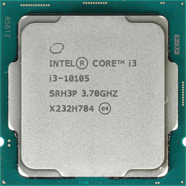 Процессор Intel CORE I3-10105 S1200 OEM CM8070104291321 S RH3P 999TKH (4, 3.7 ГГц, 6 МБ, OEM)