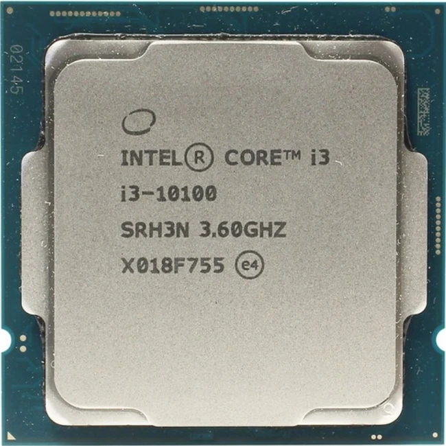 Процессор Intel CORE I3-10100 S1200 OEM CM8070104291317 S RH3N 999TKG (4, 3.6 ГГц, 6 МБ, OEM)