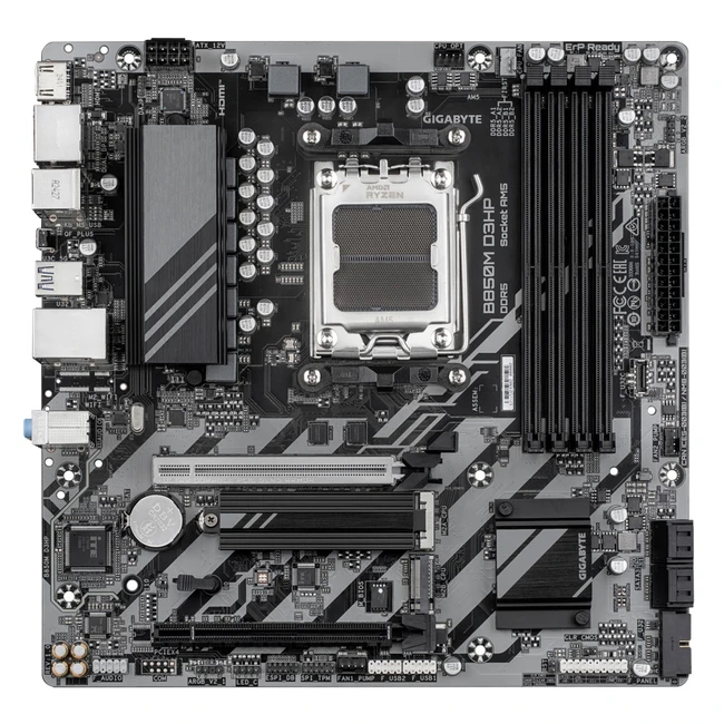 Материнская плата Gigabyte B850M D3HP, RTL Micro-ATX, AMD AM5