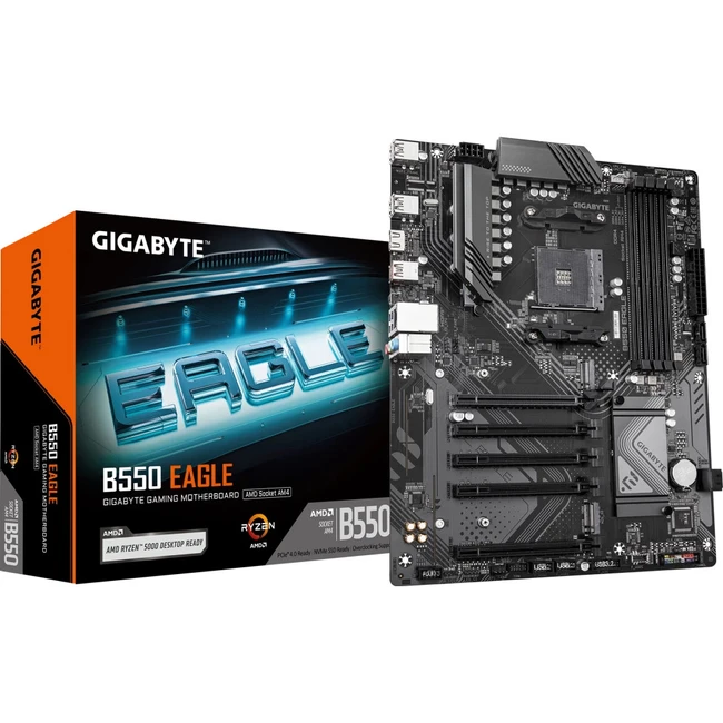Материнская плата Gigabyte B550 EAGLE ATX, AMD AM4