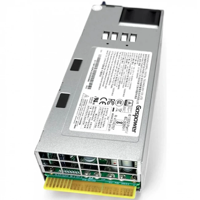 Серверный блок питания Gospower G1136-1300WNA 1300W 1U, 1300 Вт