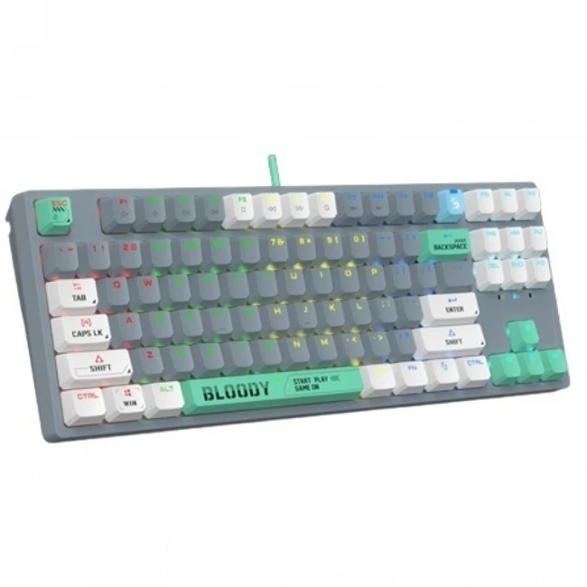 Клавиатура Bloody S87 ASH S87-ASH Проводная, USB