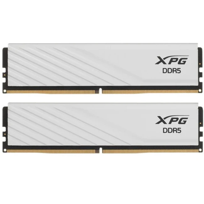 ОЗУ ADATA XPG Lancer Blade white AX5U6000C3416G-DTLABWH DIMM, DDR5, 32 Гб (2 х 16 Гб), 6000 МГц
