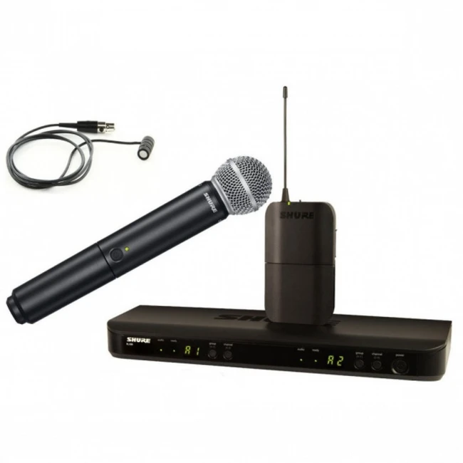 Микрофон SHURE BLX1288E/W85-M17