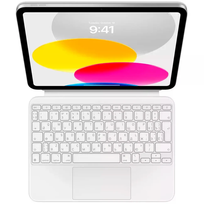 Клавиатура Apple Magic Keyboard Folio for iPad MQDP3R (Беспроводная, Bluetooth)