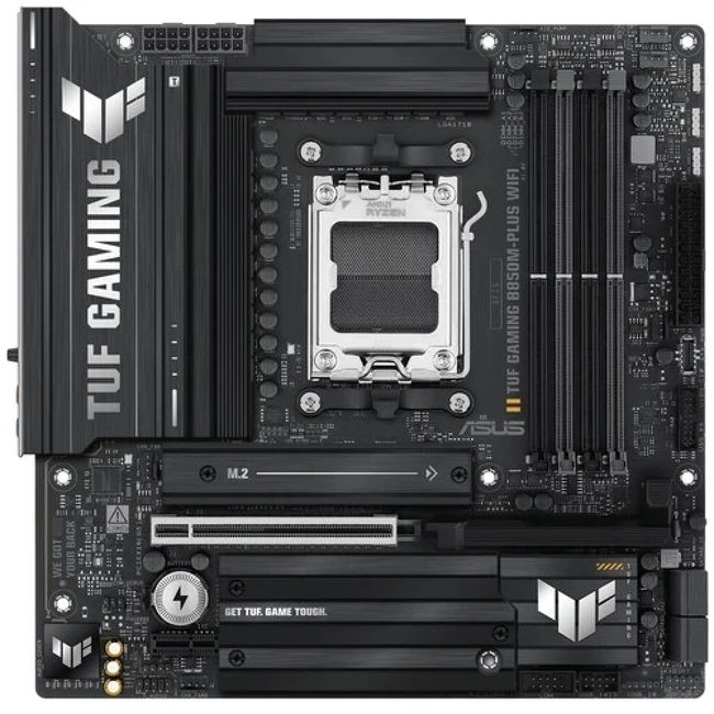 Материнская плата Asus TUF GAMING B850M-PLUS (Micro-ATX, AMD AM5)