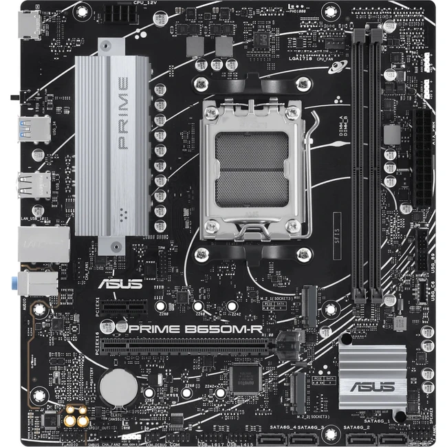 Материнская плата Asus ASUS PRIME B650M-R 90MB1H30-M0EAY0 (Micro-ATX, AMD AM5)