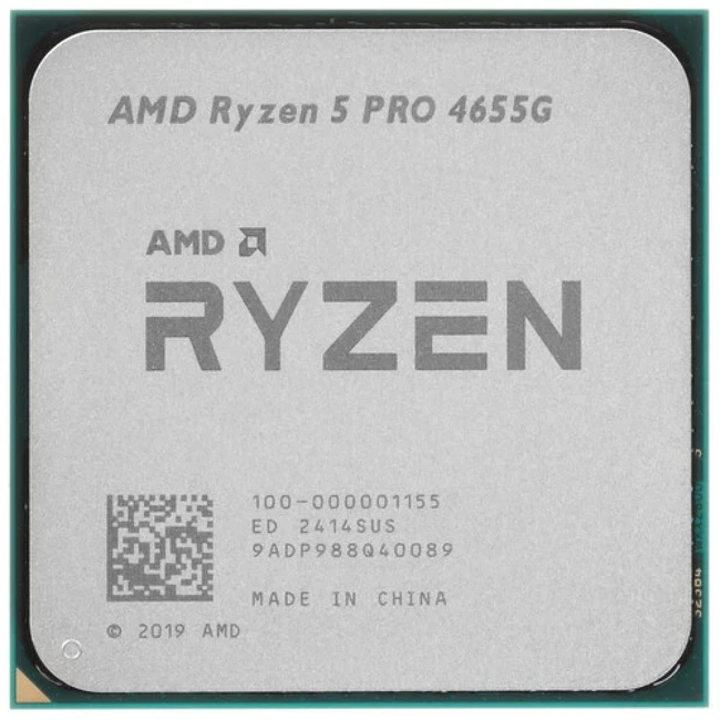 Процессор AMD RYZEN 5 PRO 4655G OEM 100-00001155 (6, 3.7 ГГц, 8 МБ, OEM)