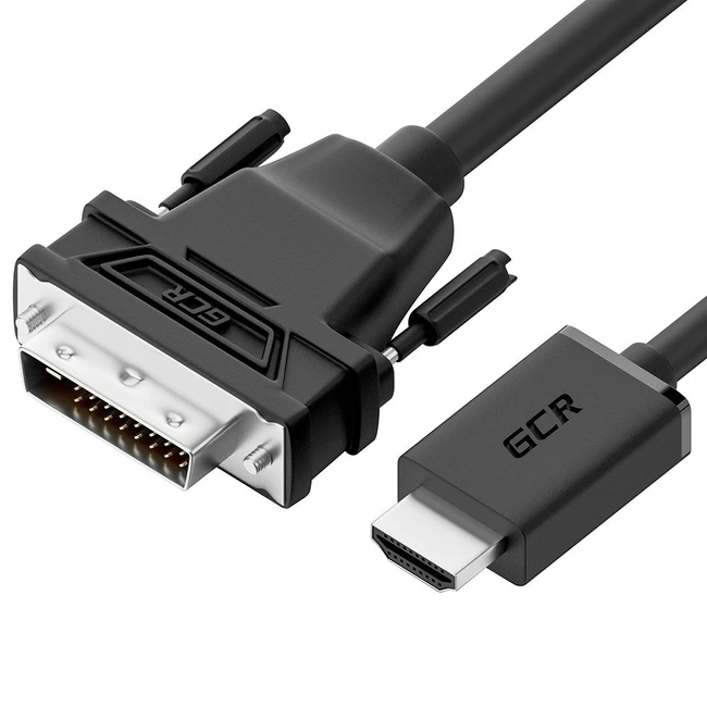 Кабель интерфейсный Greenconnect GCR-55521 (HDMI - DVI)