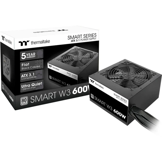 Блок питания Thermaltake Smart W3 600W PS-SPW-0600NNFAWE-1 (600 Вт)