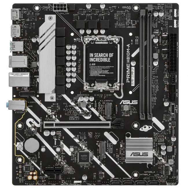 Материнская плата Asus PRIME H810M-A-CSM 90MB1KK0-M0EAYC Micro-ATX, LGA 1851
