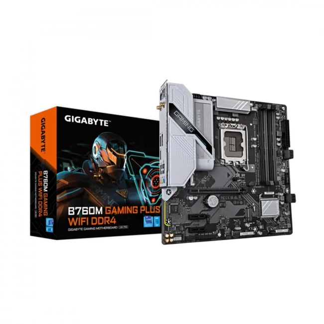 Материнская плата Gigabyte B760M GAMING PLUS WIFI DDR4 B760M G P WIFI DDR4 Micro-ATX, LGA 1700
