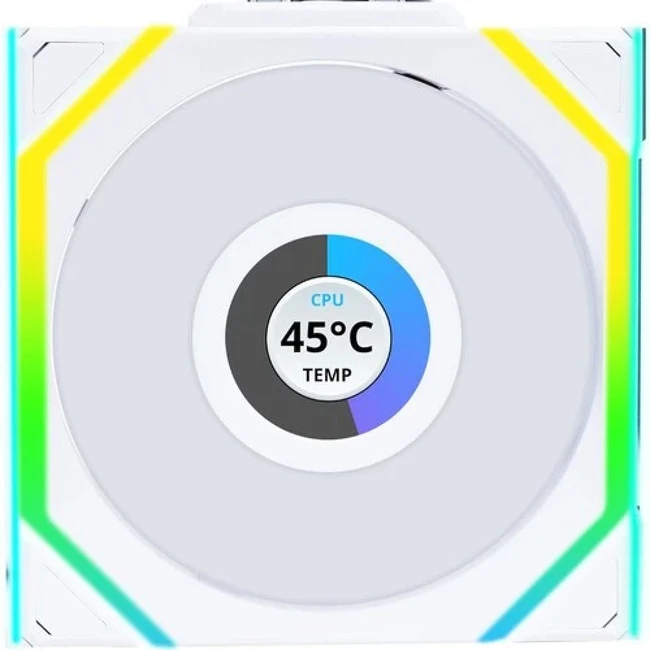 Охлаждение Lian Li Uni Fan SL Wireless 120 LCD Reverse ARGB G99.12RSLLCD1W1W.R0 (Для системного блока)