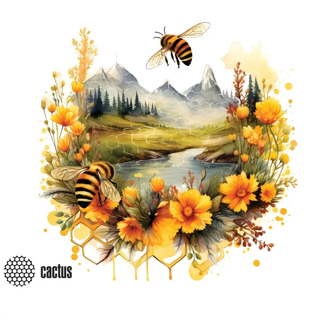 Коврик для мышки Cactus Honeybee CS-MP-P09XS