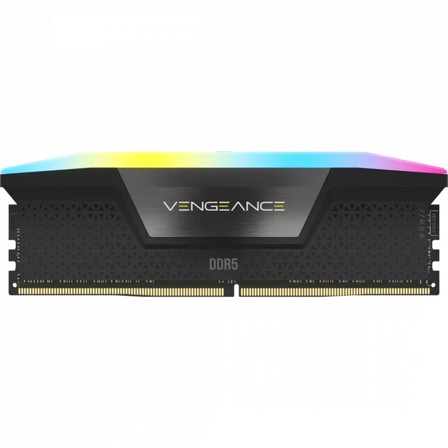 ОЗУ Corsair Vengeance RGB CMH32GX5M2B6200C36 (DIMM, DDR5, 32 Гб (2 х 16 Гб), 6200 МГц)