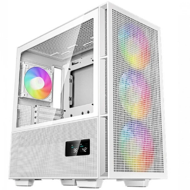 Корпус Deepcool CH560 DIGITAL Белый CH560-DIGITAL-WH_1 (Игровые, Mid-Tower)