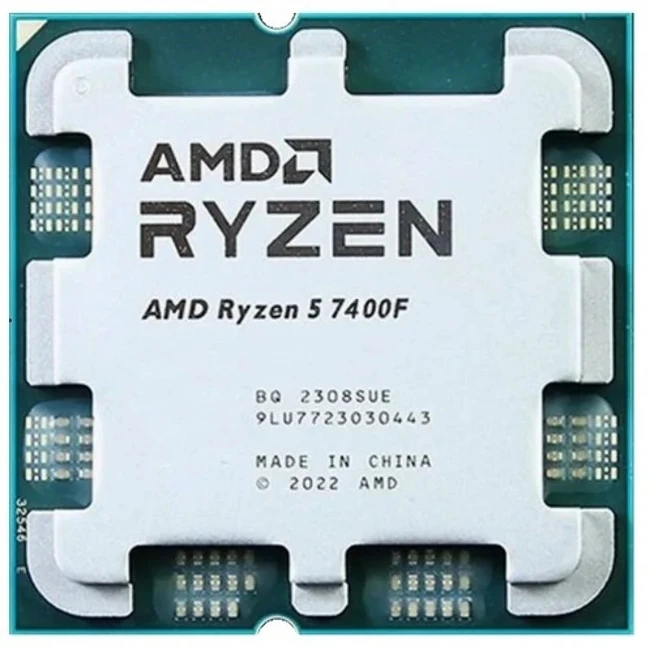 Процессор AMD Ryzen 5 7400F 100-000001845 (6, 3.7 ГГц, 32 МБ, OEM)