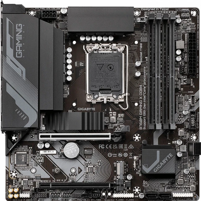 Материнская плата Gigabyte B760M GAMING DDR4 rev.1.1 (Mini-ATX, LGA 1700)