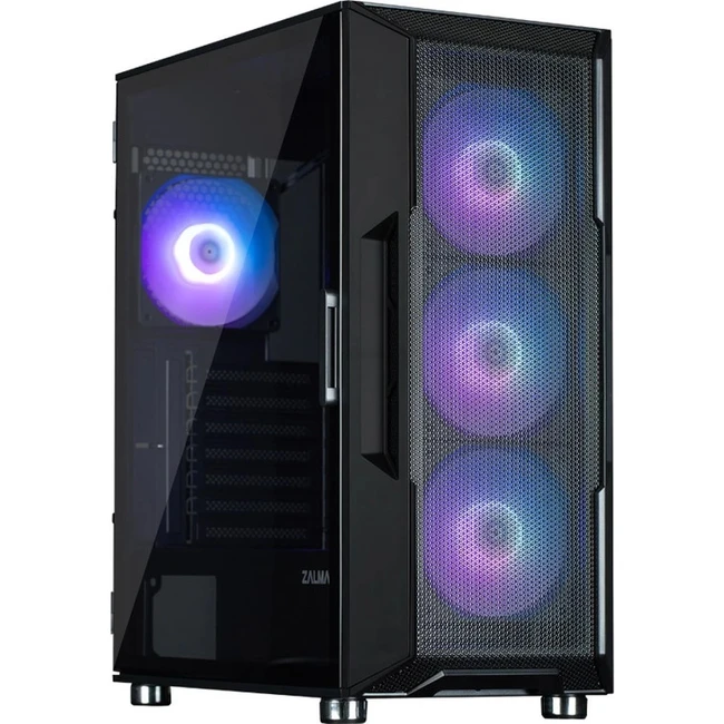 Корпус Zalman i3 NEO ARGB Black (Игровые, Midi-Tower)