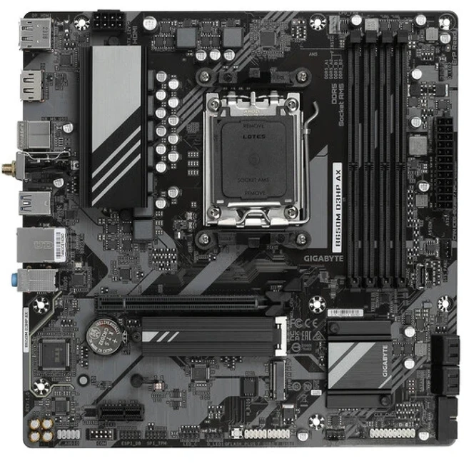 Материнская плата Gigabyte B650M D3HP AX B650M D3HP AX 1.0 (Micro-ATX, AMD AM5)