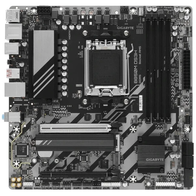 Материнская плата Gigabyte B850M DS3H B850M DS3H 1.0 (Micro-ATX, AMD AM5)