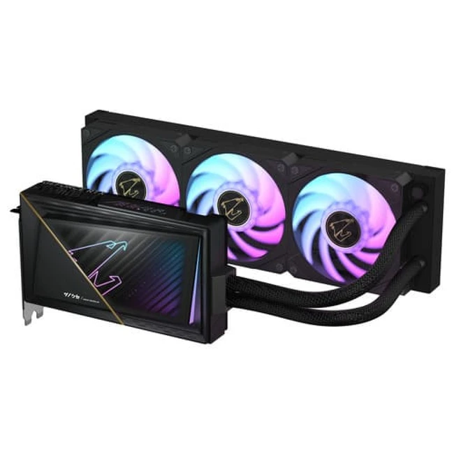 Видеокарта Gigabyte AORUS GeForce RTX 5080 XTREME WATERFORCE GV-N5080AORUSX W-16GD (16 ГБ)