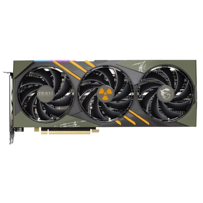 Видеокарта MSI RTX 4070 TI SUPER 16G GAM SLIM STALKER 2 EDITION (16 ГБ)