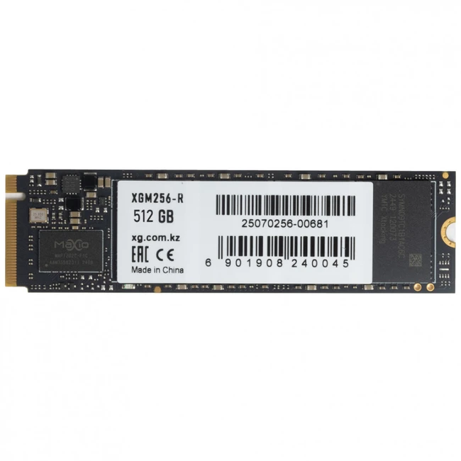 Внутренний жесткий диск XG XGM512-R (SSD (твердотельные), 512 ГБ, M.2, PCIe)