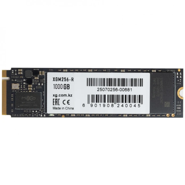 Внутренний жесткий диск XG XGM1000-R (SSD (твердотельные), 1 ТБ, M.2, PCIe)