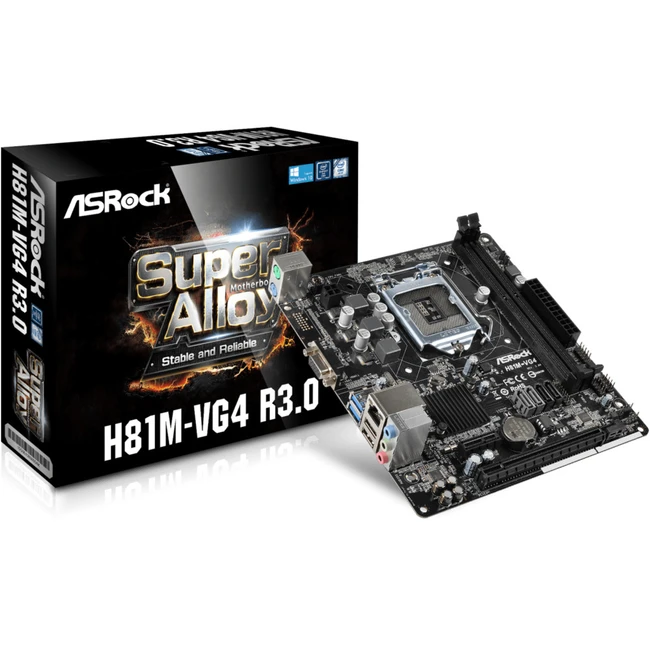 Материнская плата ASRock H81M-VG4 R3.0