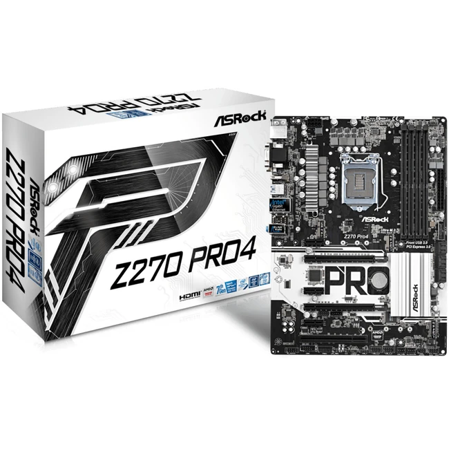 Материнская плата ASRock Z270 PRO4 (ATX, LGA 1151)