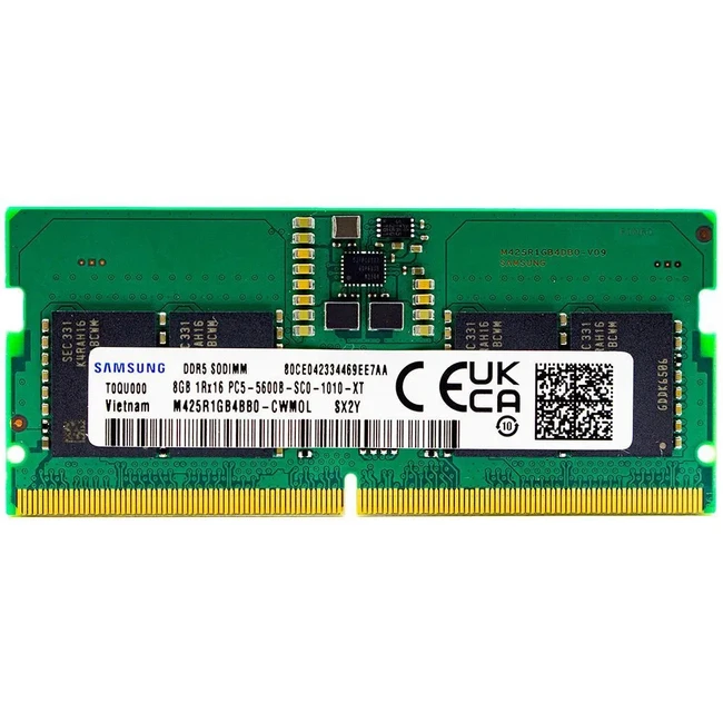 ОЗУ Samsung M425R1GB4BB0-CWMOL SO-DIMM, DDR5, 8 Гб, 5600 МГц