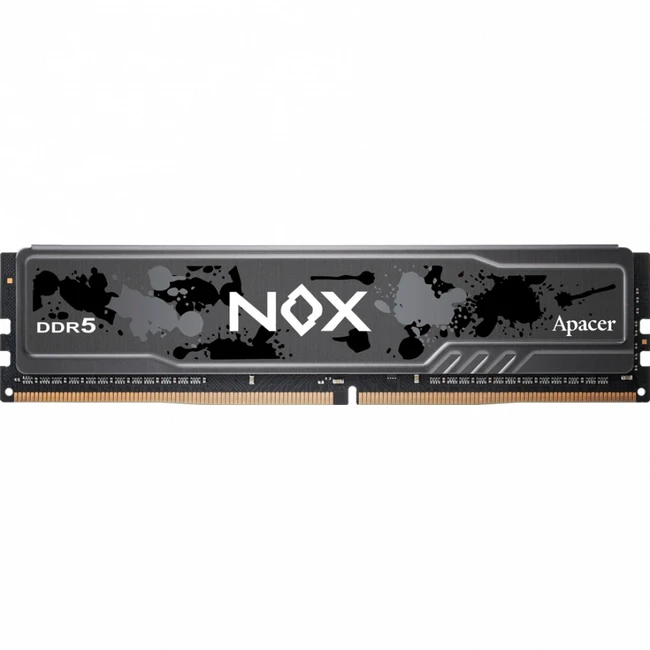 ОЗУ Apacer NOX Black AH5U16G60C622MBAA-1 DIMM, DDR5, 16 Гб, 6000 МГц