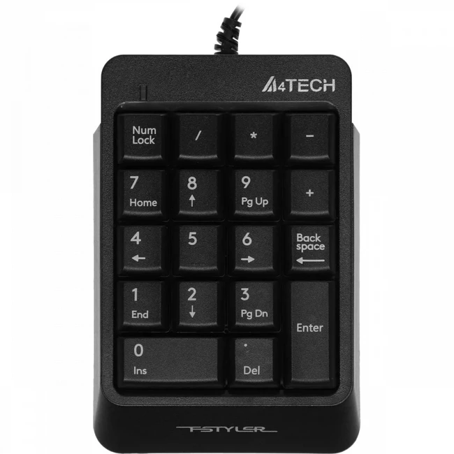 Клавиатура A4Tech Fstyler FK13P Black FK13P-BLACK (Проводная, USB)