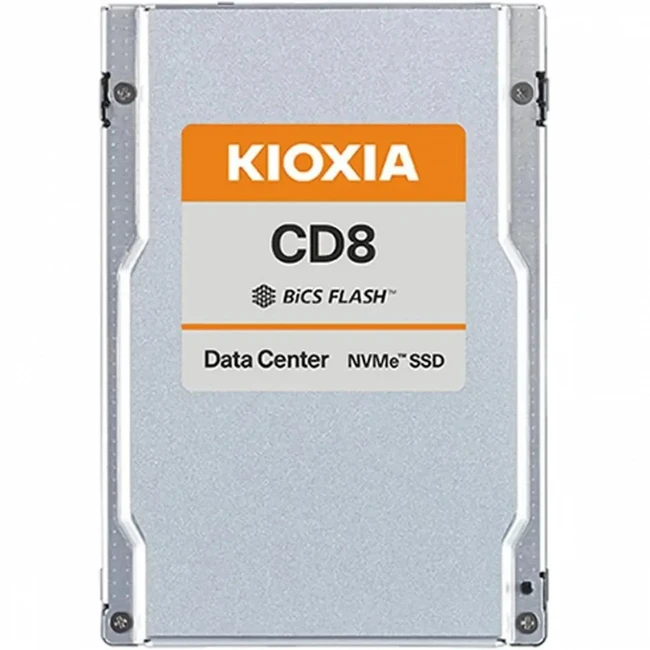 Серверный жесткий диск KIOXIA SSD 3.84Tb Kioxia CD8-R (KCD8XRUG3T84) 2,5 SFF, 3.84 ТБ, PCIe