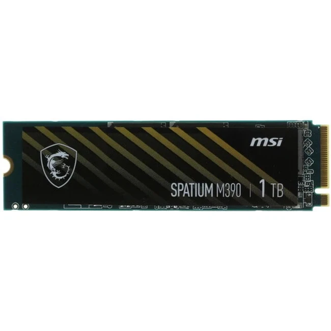 Внутренний жесткий диск MSI SPATIUM M390 (SSD (твердотельные), 1 ТБ, M.2, PCIe)
