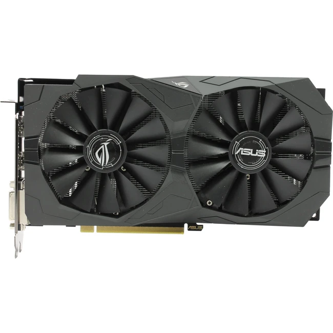Видеокарта Asus ROG Strix Radeon RX570 GAMING Aura Sync STRIX-RX570-4G-GAMING (4 ГБ)