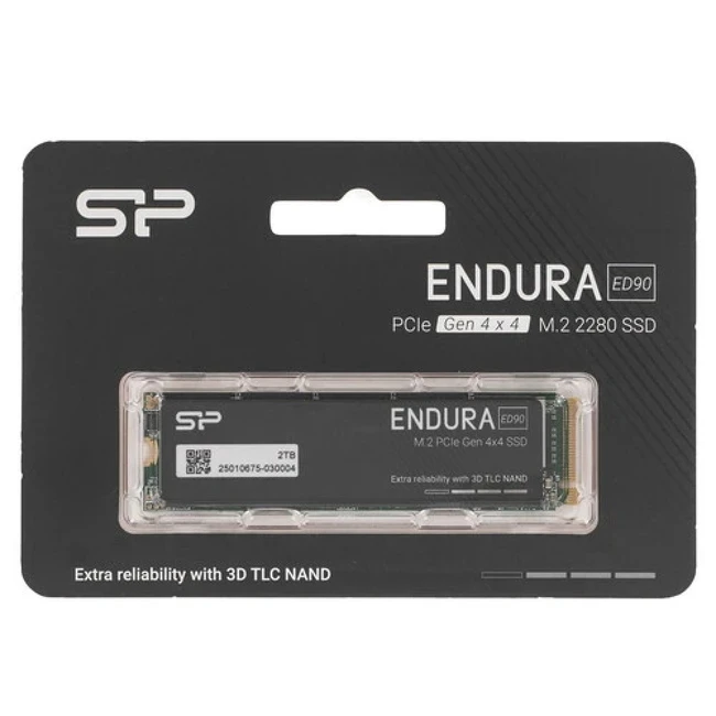 Внутренний жесткий диск Silicon Power SP02KGBP44ED9005 (SSD (твердотельные), 2 ТБ, M.2, PCIe)