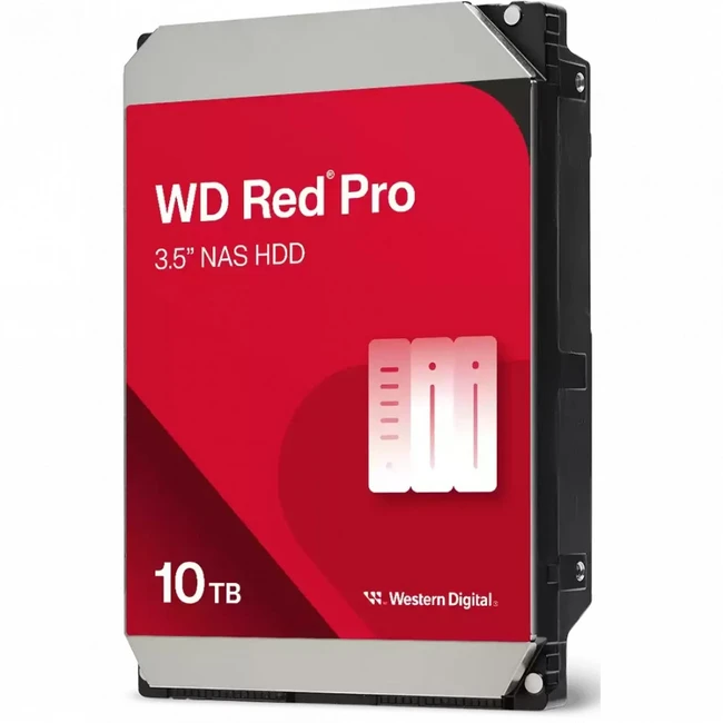 Жесткий диск Western Digital 10Tb SATA-III WD Red Pro (WD103KFBX) HDD (классические), 10 ТБ, 3.5 дюйма, SATA