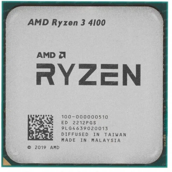 Процессор AMD Ryzen 3 4100 OEM 100-000000510 OEM Ryzen 3, 4, 3.8, 4, OEM